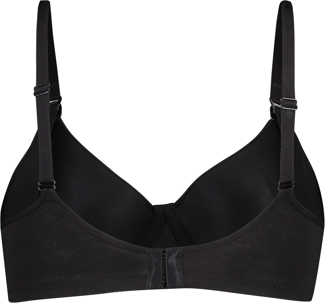 Noppies Damen Cotton Comfort Nursing Bra Gepolsterter BH, Undurchsichtige, Schwarz (Black C270)