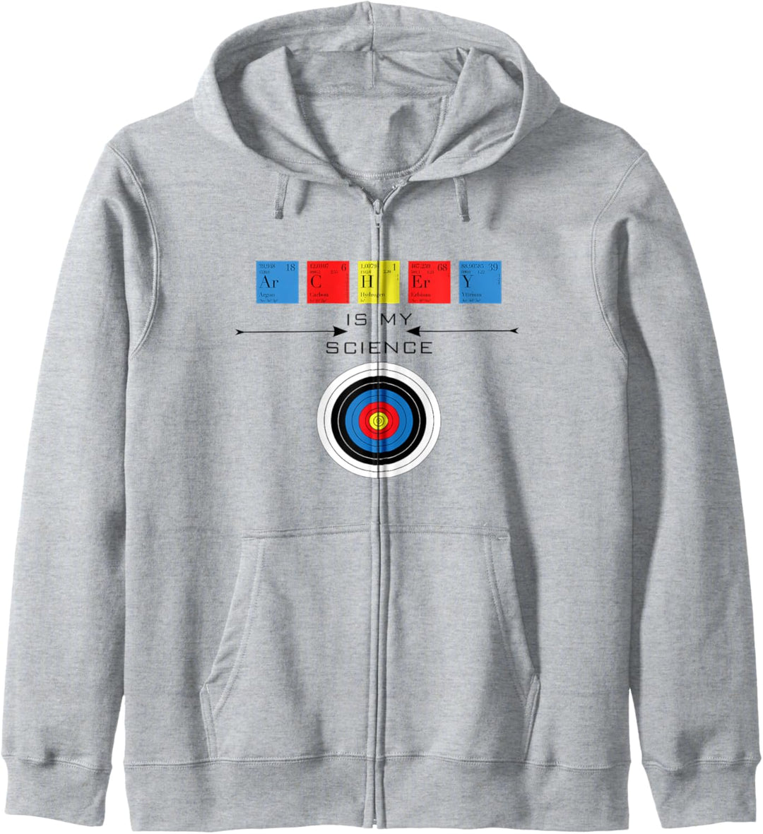 Bogenschiessen Spruch als Geschenk für Bogenschütze Kapuzenjacke