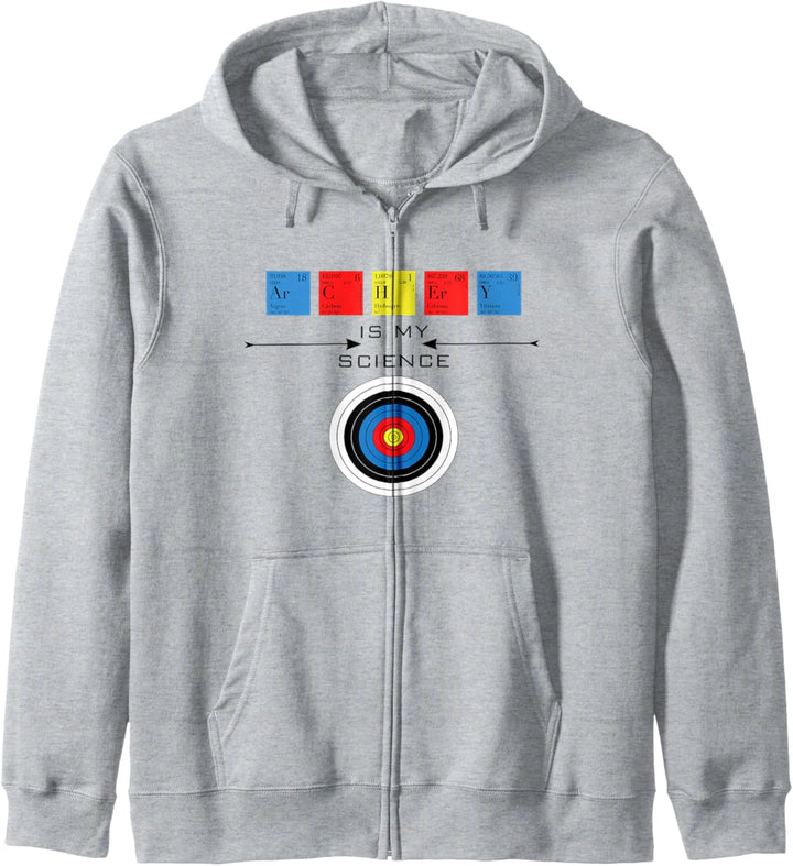 Bogenschiessen Spruch als Geschenk für Bogenschütze Kapuzenjacke