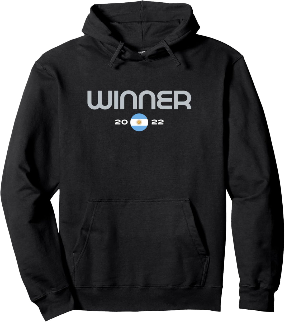 Gewinner 2022 Argentinien Weltmeister 3 Sterne Goldmedaille Pullover Hoodie