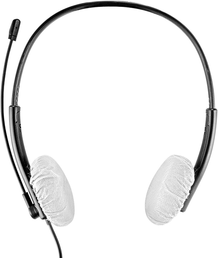 Geekria Dehnbare Headset-Kopfhörer-Abdeckungen für Telefon-Headset, Computer-Headset, Call-Center-He