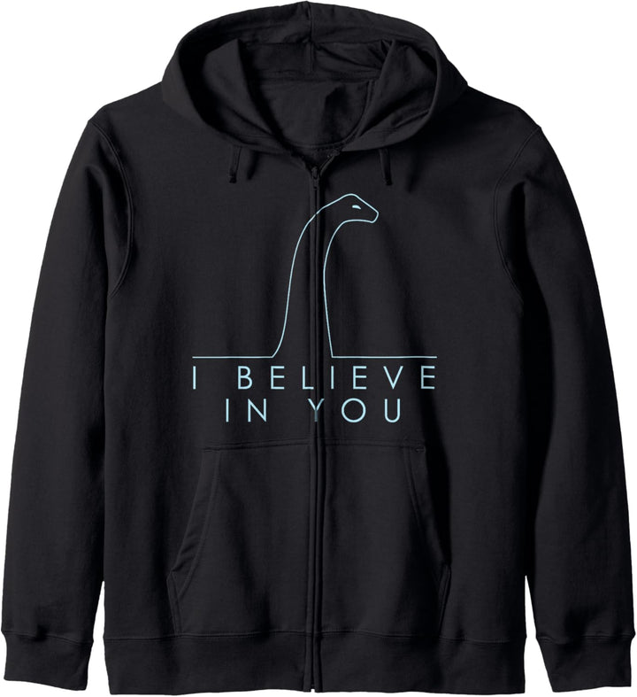 Trendy Lock Ness Believer Kapuzenjacke