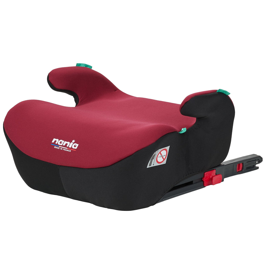 Nania - Sitzerhöhung Kinderautositz Isofix BUBBLE FIX 126-150 cm R129 i-Size - leichte Sitzerhöhung