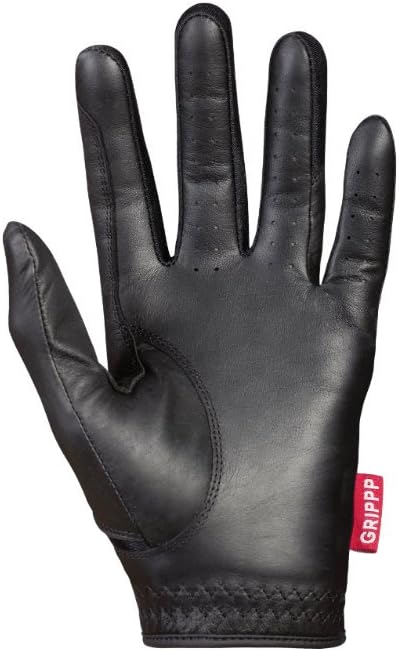 HIRZL GRIPPP Elite Driver, Unisex Reithandschuhe 6.5 Schwarz, 6.5 Schwarz
