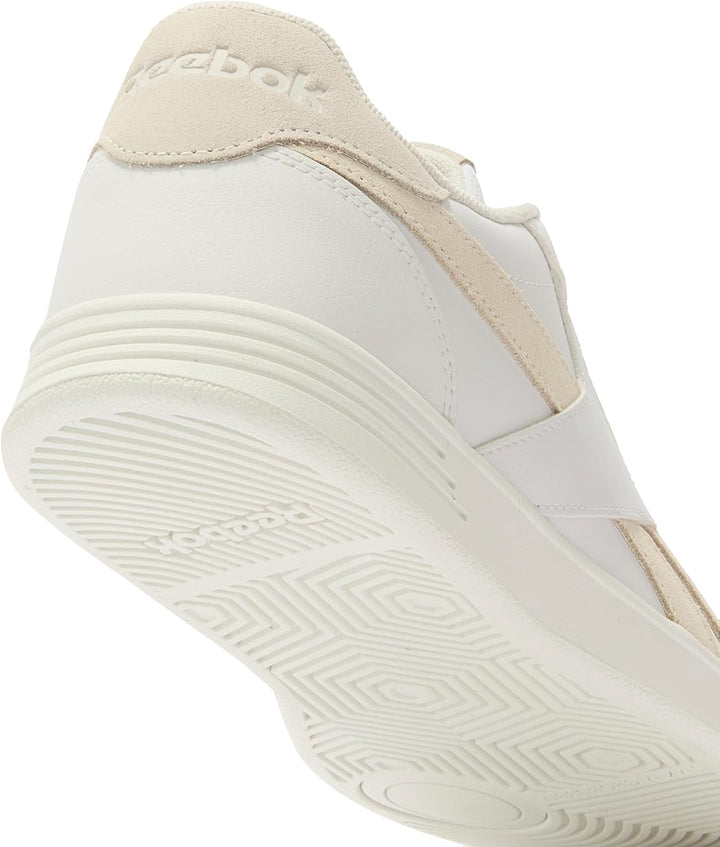 Reebok Women's Court Advance BoldSneaker 36 EU Ftwrwhite Barelygrey Moon, 36 EU Ftwrwhite Barelygrey