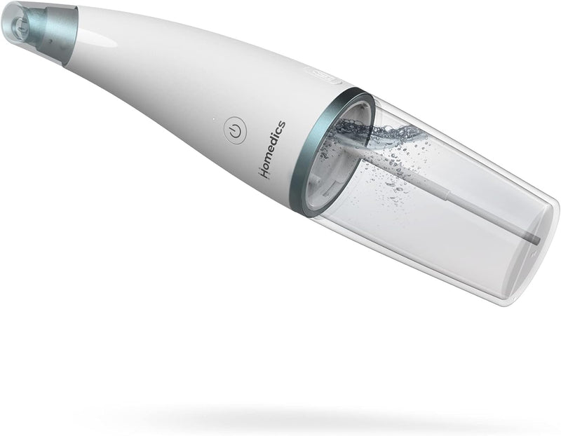 HoMedics Refresh Hydradermabrasion Cleanser - Mitesser-Entferner & Akne-Behandlung Werkzeug, Vakuum-