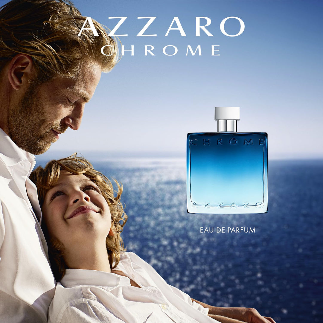 Azzaro Chrome Parfüm für Herren | Eau de Parfum Spray | Langanhaltend | Zitrisch-holziger Duft 100 m