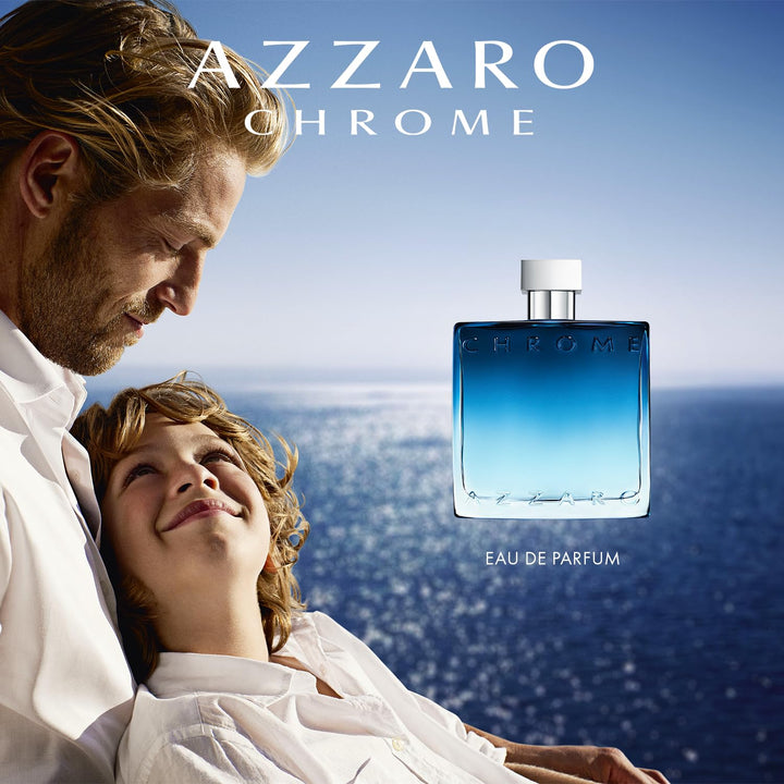 Azzaro Chrome Parfüm für Herren | Eau de Parfum Spray | Langanhaltend | Zitrisch-holziger Duft 100 m