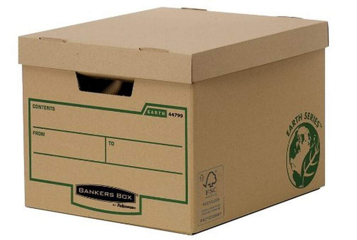 Bankers Box 4479901 Heavy-Duty Archivbox für Aktenordner Heavy Duty Archivbox, Heavy Duty Archivbox