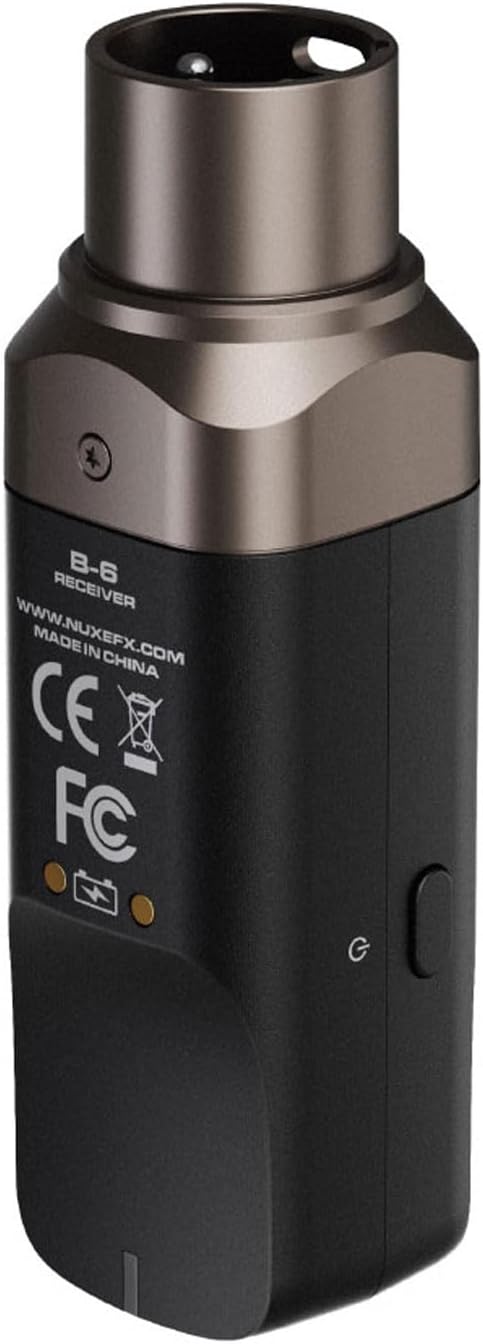 Nux B6 Drahtloses Saxophon Mikrofon System Wireless + keepdrum Poliertuch