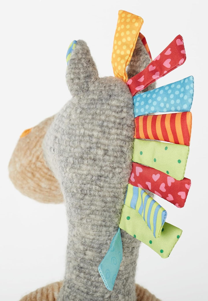 SIGIKID 42843 Stofftier Pferd Patchwork Sweety Kuscheltier zum Spielen & Schmusen aus weichem Materi