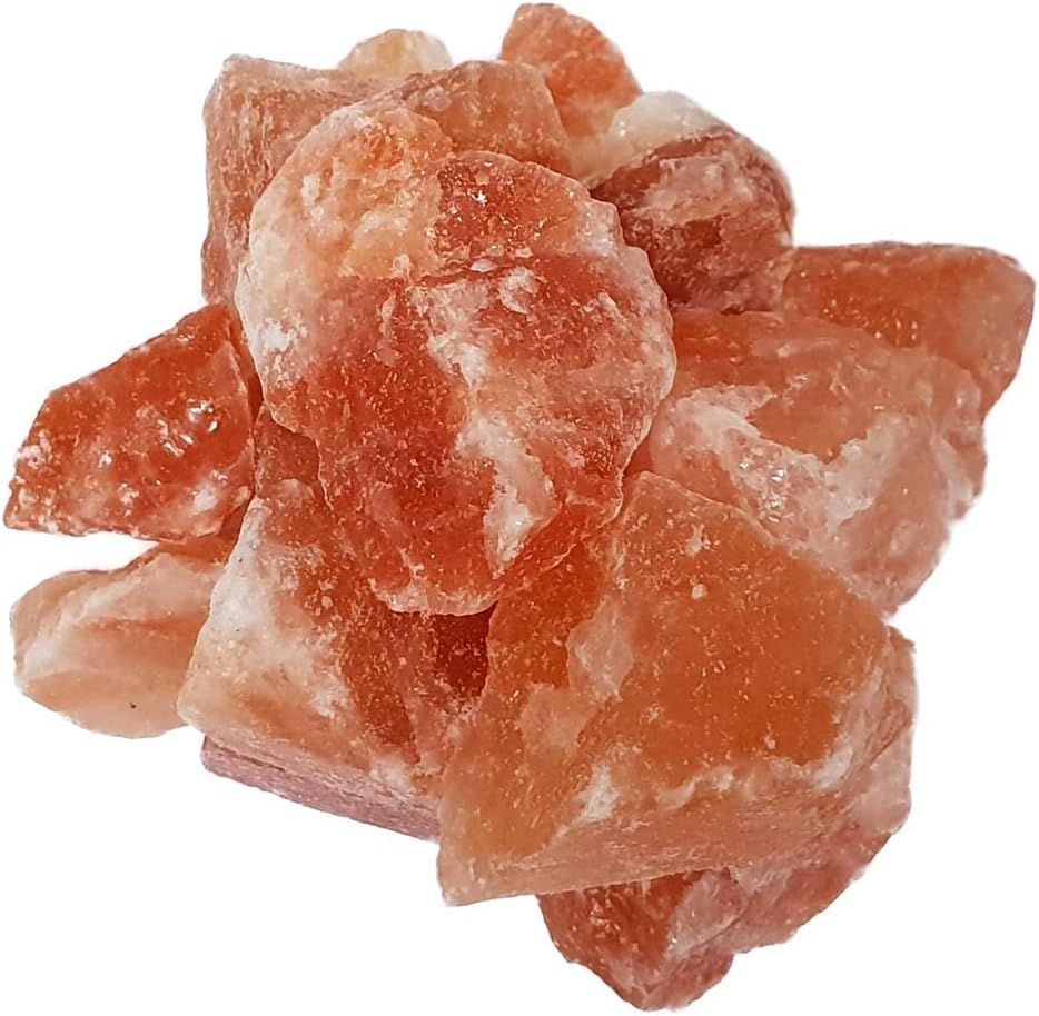 Solebrocken Salzbrocken rosa Steinsalz aus der Salt Range Pakistan 1,0 kg im PE-Beutel 1 x 1,0 kg im
