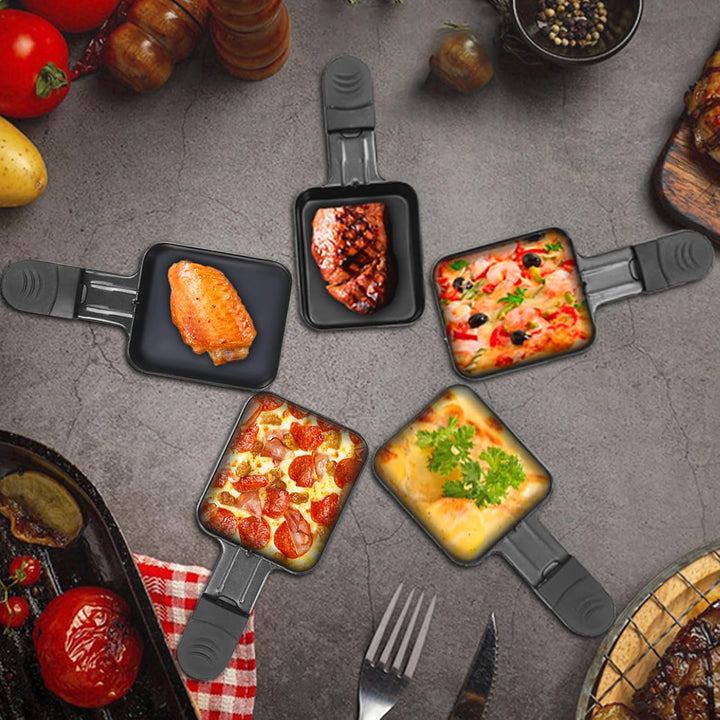 Raclette Pfännchen Mini Antihaftbeschichtet Pfännchen, 8er Set