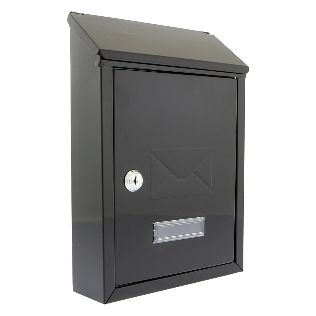 Avon-Stahlbriefkasten 001 der G2 Trading Company in Schwarz, Schwarz