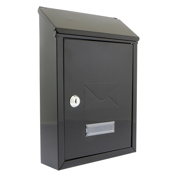 Avon-Stahlbriefkasten 001 der G2 Trading Company in Schwarz, Schwarz