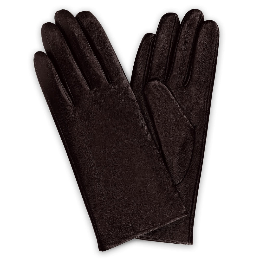 Navaris Touchscreen Nappa Lederhandschuhe für Damen - Leder Handschuhe aus Lammleder mit Kaschmir Mi