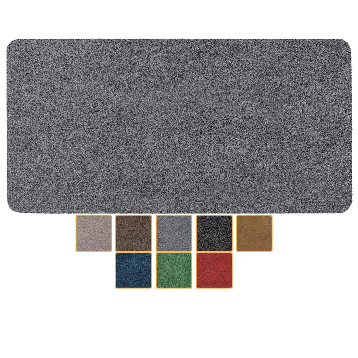 ANRO Fussmatte Schmutzfangmatte Türmatte rutschfest Fussabstreifer abwaschbar robust für Eingang, Ha