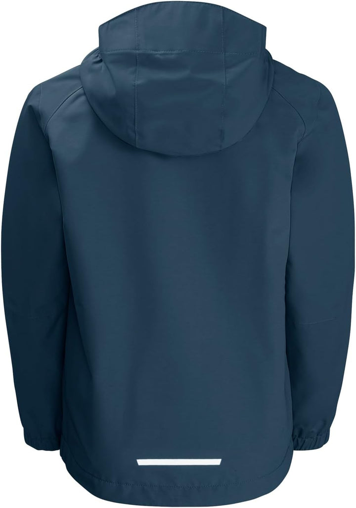 Jack Wolfskin Unisex Tucan Jacket K Regenjacke 140 dark sea, 140 dark sea