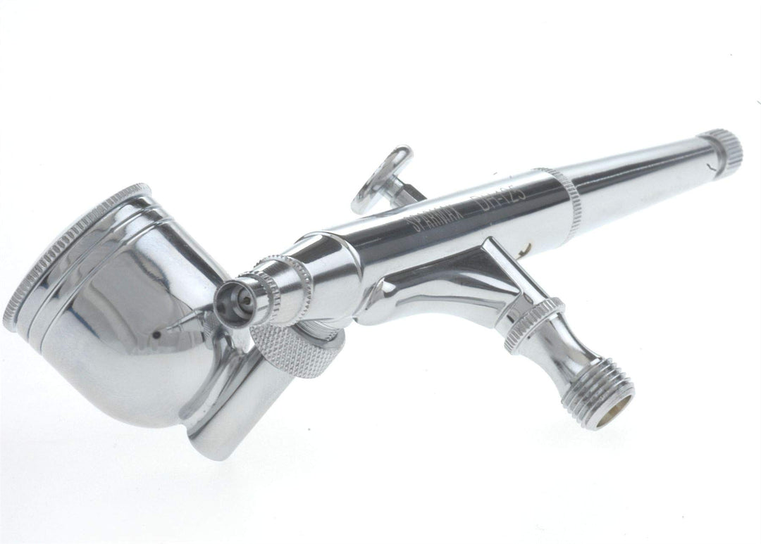 SPARMAX SPA63642 DH125 Airbrush mit doppelter Saugkraft, Sonstiges Material, chrom, 0,5 mm