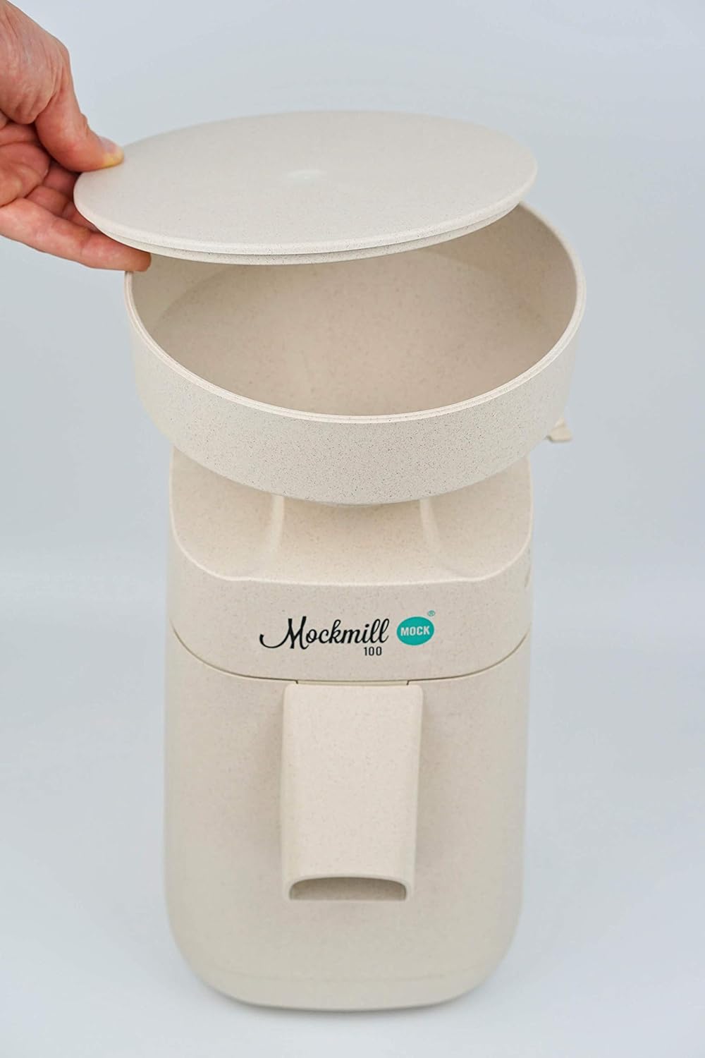 Getreidemühle Mockmill 200 | Made in Germany | Edelkorund und Keramik Mahlstein (Mockmill 200 + 2,5k