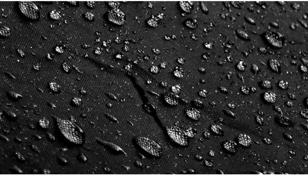 iX-brella Stützschirm höhenverstellbar mit Holzgriff - schwarz, Schwarz