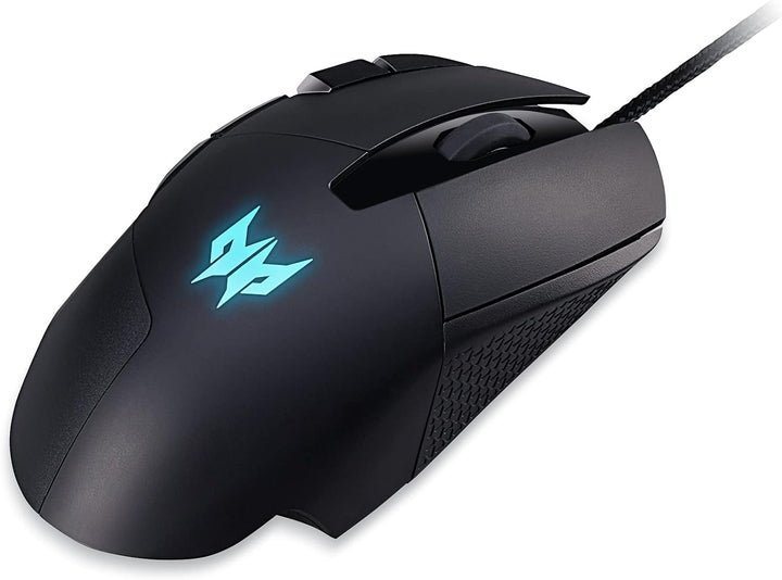Acer Predator Cestus 315 Gaming Maus (6.500 DPI, 100 IPS Tracking, 6 programmierbare Tasten, 1 ms Re