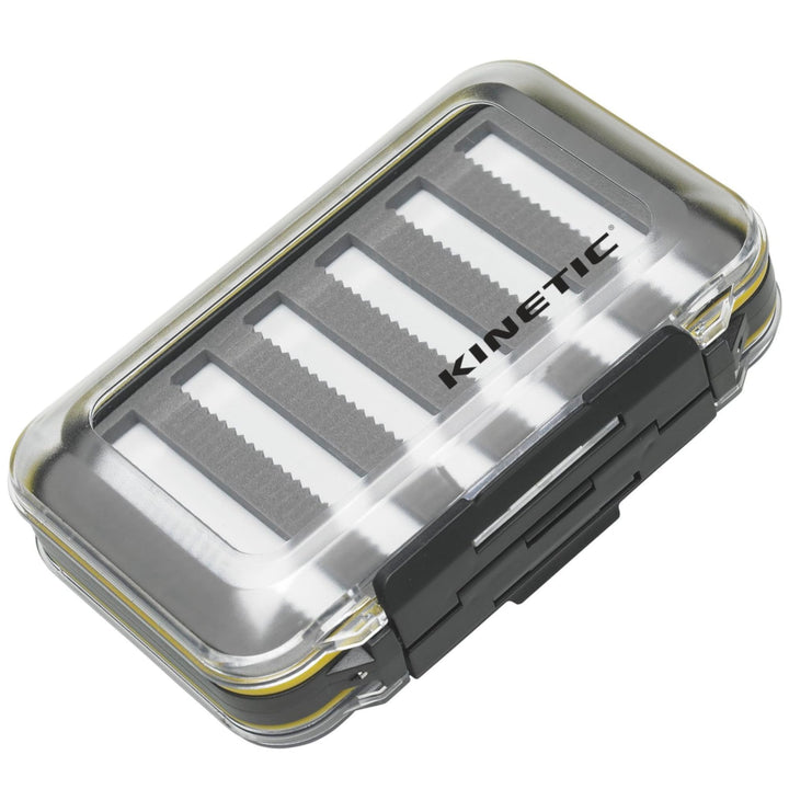 Kinetic Waterproof Fly Box L Clear