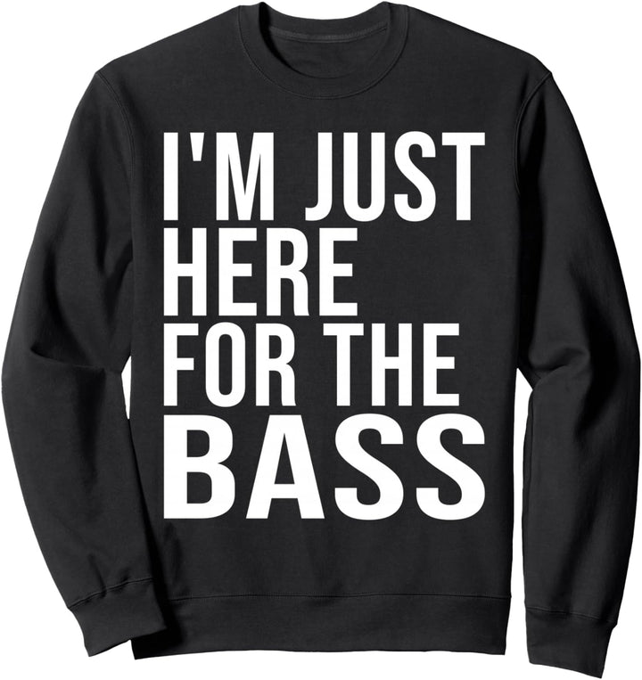 Dubstep Dnb Drum und Bassdrum N Bass Sweatshirt