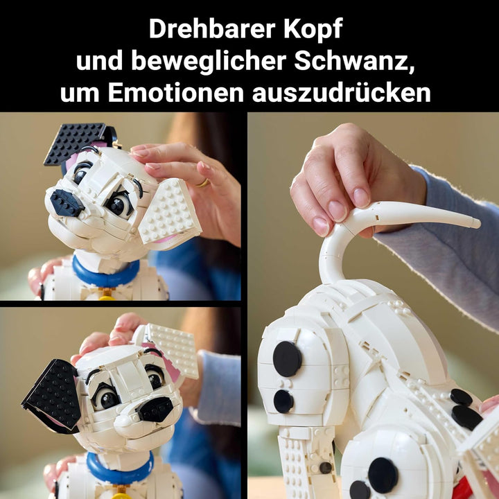LEGO ǀ Disney Welpe aus 101 Dalmatiner - Bauset für Erwachsene - Verwandelt Sich in 6 niedliche Welp