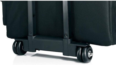 Prym 612630 Nähmaschine Trolley Polka Dots, schwarz/rot/weiss, 44 x 22 x 36 cm