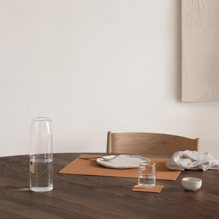 Lind DNA Tischset Square L Nupo, 4er-Set in Light Grey