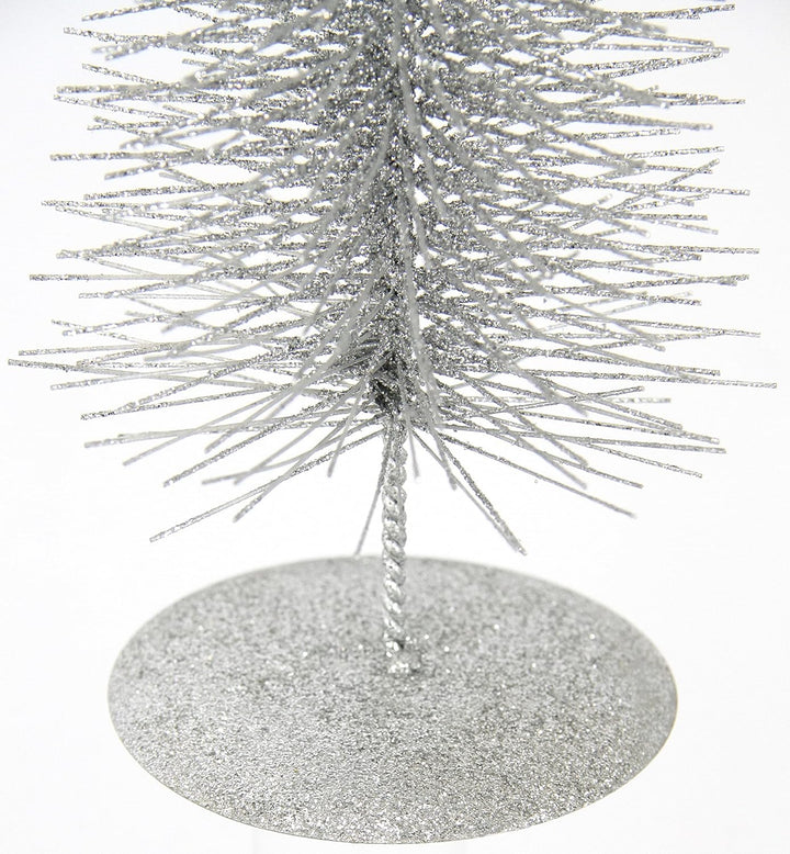 Weihnachtsbaum mit Glitter Tannenbaum Pyramidenbaum Christbaum Dekobaum Metallbaum Drahtbaum Kunstba
