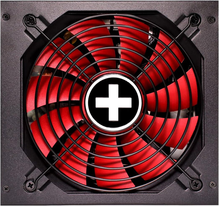 Xilence XP850MR9 850W PC Netzteil, Semi Modular, 80+ Gold, Gaming, ATX, rot/schwarz