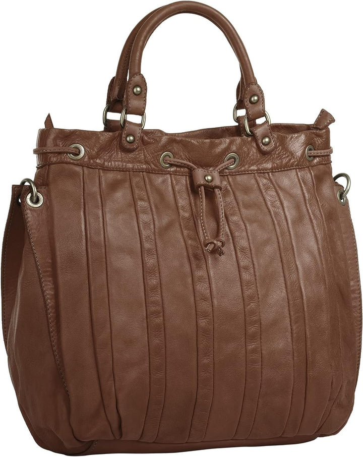 forty° Shopper Echt Leder Damen - 021143 Cognac, Cognac