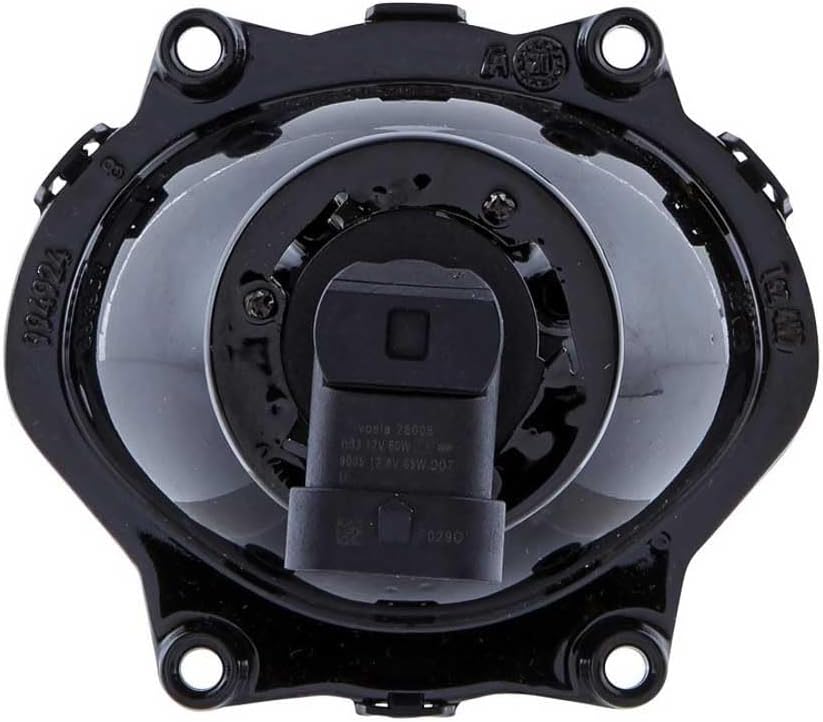 HELLA - DE/symmetrisch/Halogen-Hauptscheinwerfer - Modul 60 - 12V - rund - Einbau - Lichtscheibenfar