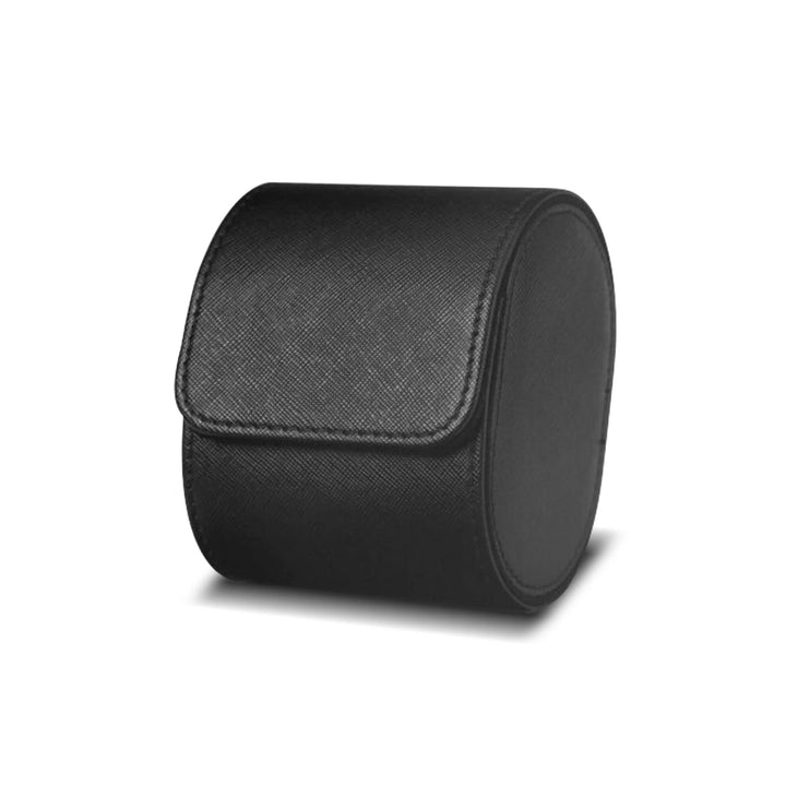 KnR Harmony Tragbare Uhrenbox mit einem Steckplatz 1pcs Uhrenbox Watch Organizer Lederuhrenhalter fü