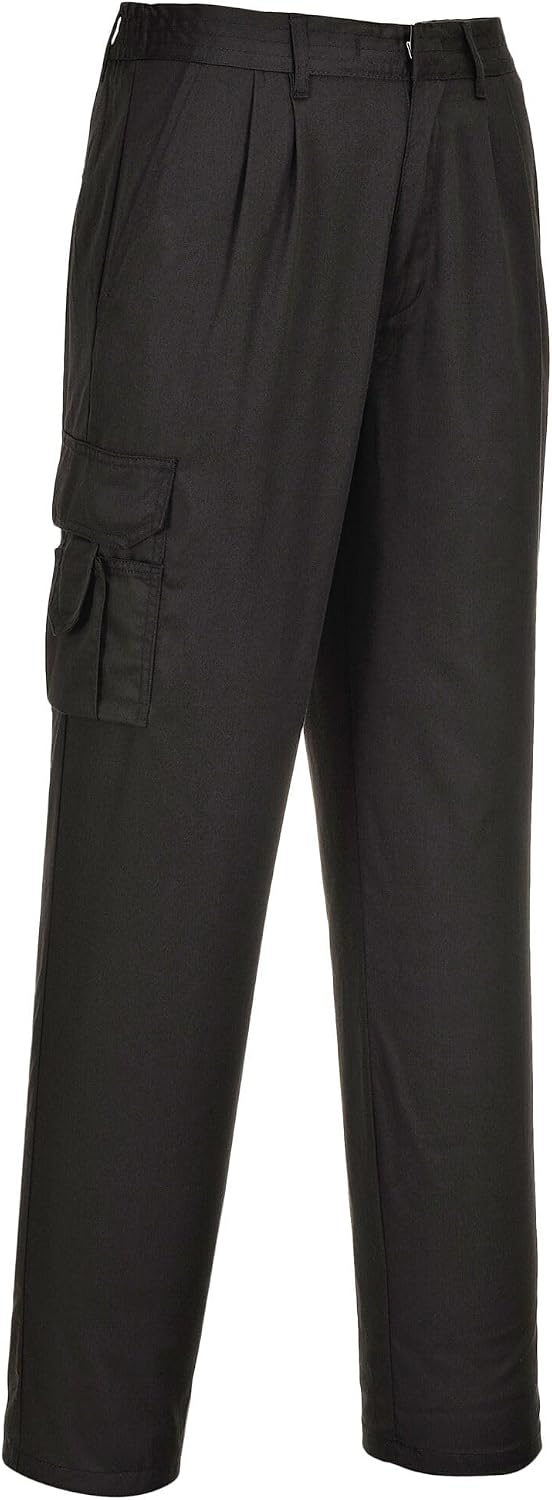 Portwest COMBAT DAMEN BUNDHOSE, Grösse: S, Farbe: Schwarz, C099BKRS S Schwarz, S Schwarz