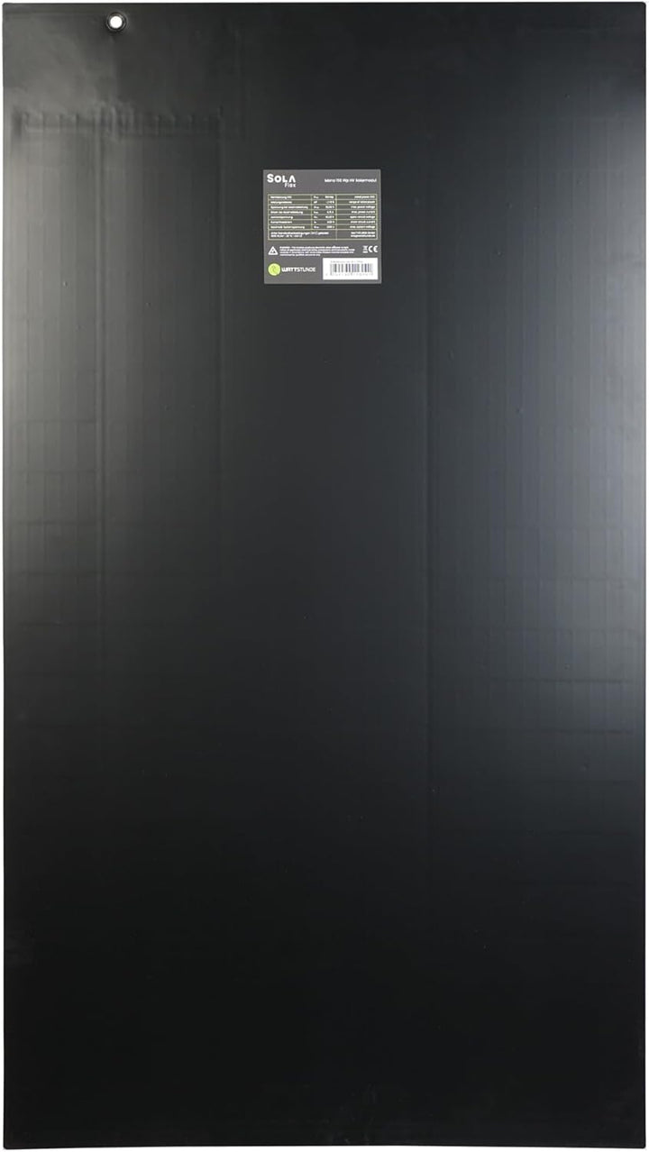 WATTSTUNDE SOLA Flex 240W semi flexibel, Monokristallines flexibles Solarmodul mit PERC Zellen und E