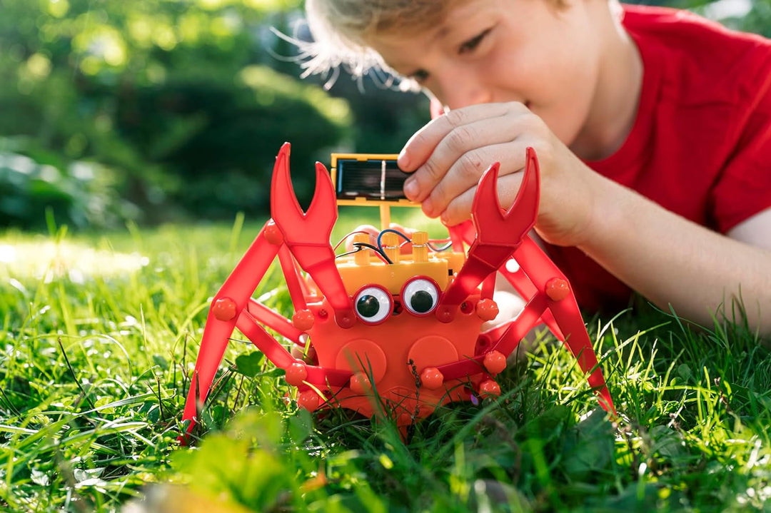 4M - Hybrid Krabbe | Green Science | Entdecke Solarenergie & Batterietechnologie | Bewegung mit Sonn