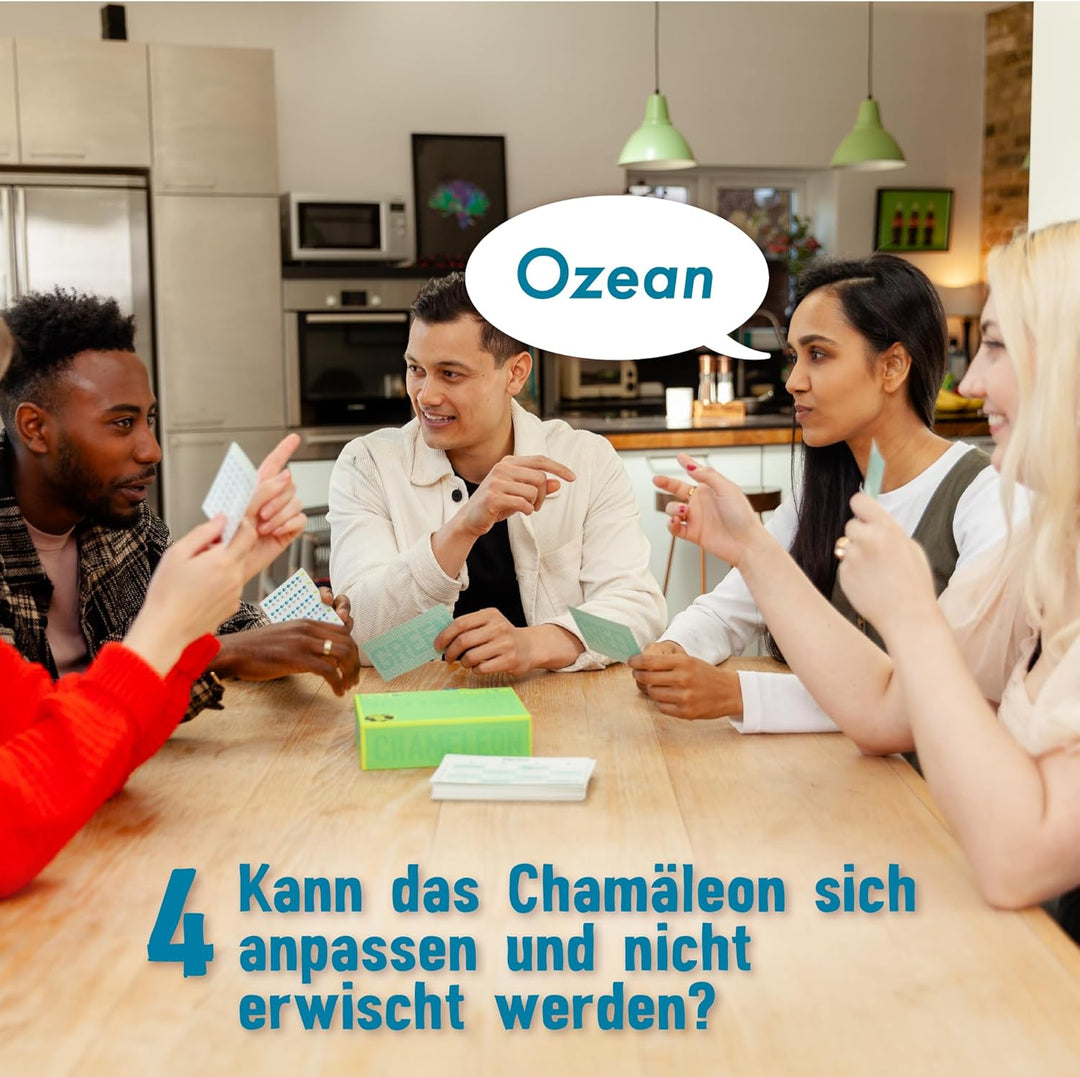 Big Potato The Chameleon – Das Bluff-Brettspiel für Familien & Partys – Enthüllt den Verräter! | Für
