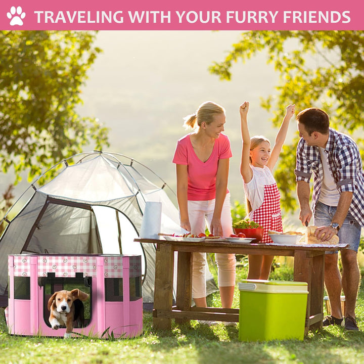 Welpenlaufstall Tierlaufstall, Faltbarer Haustierzaun, Welpenauslauf Rechteckiges Zelt, Welpenlaufst