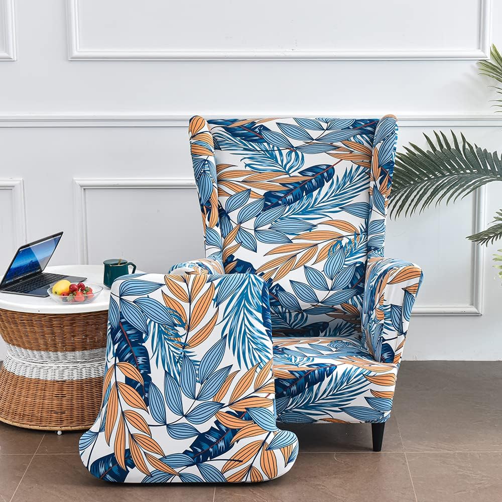 CHNSHOME Sesselhusse Ohrensessel 2 Stück Bezüge für Sessel Bezug für einen Ohrensessel sesselhusse S