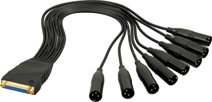 Planet Waves PW-XLRMB-01 Snake - BreakOut Kabel DB25 (W) - XLR (M)/XLR (W) Breakout XLR Male, Breako