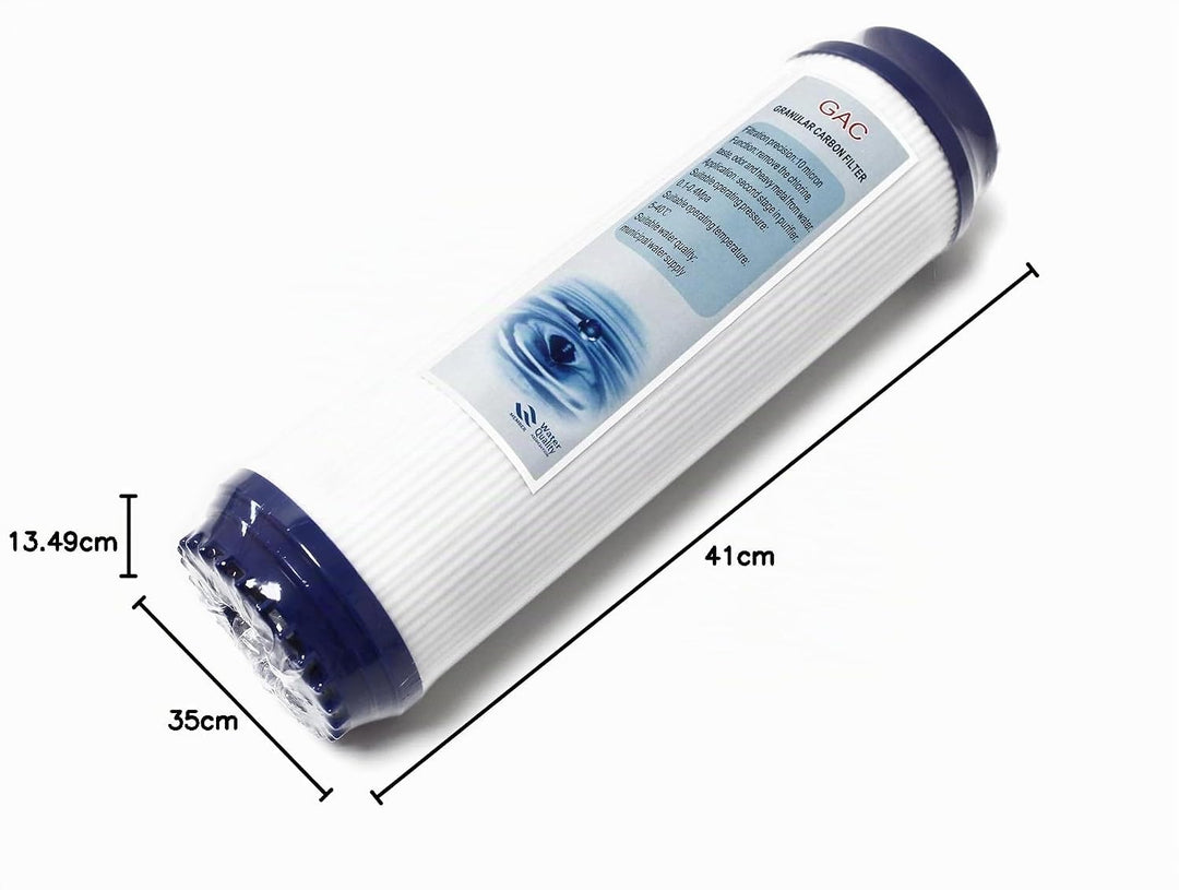 TR203 3-stufiger Counter Top Wasserfilter 5µ Feinfilter Filter 5µ Aktivkohle Blockfilter &amp; Granulat