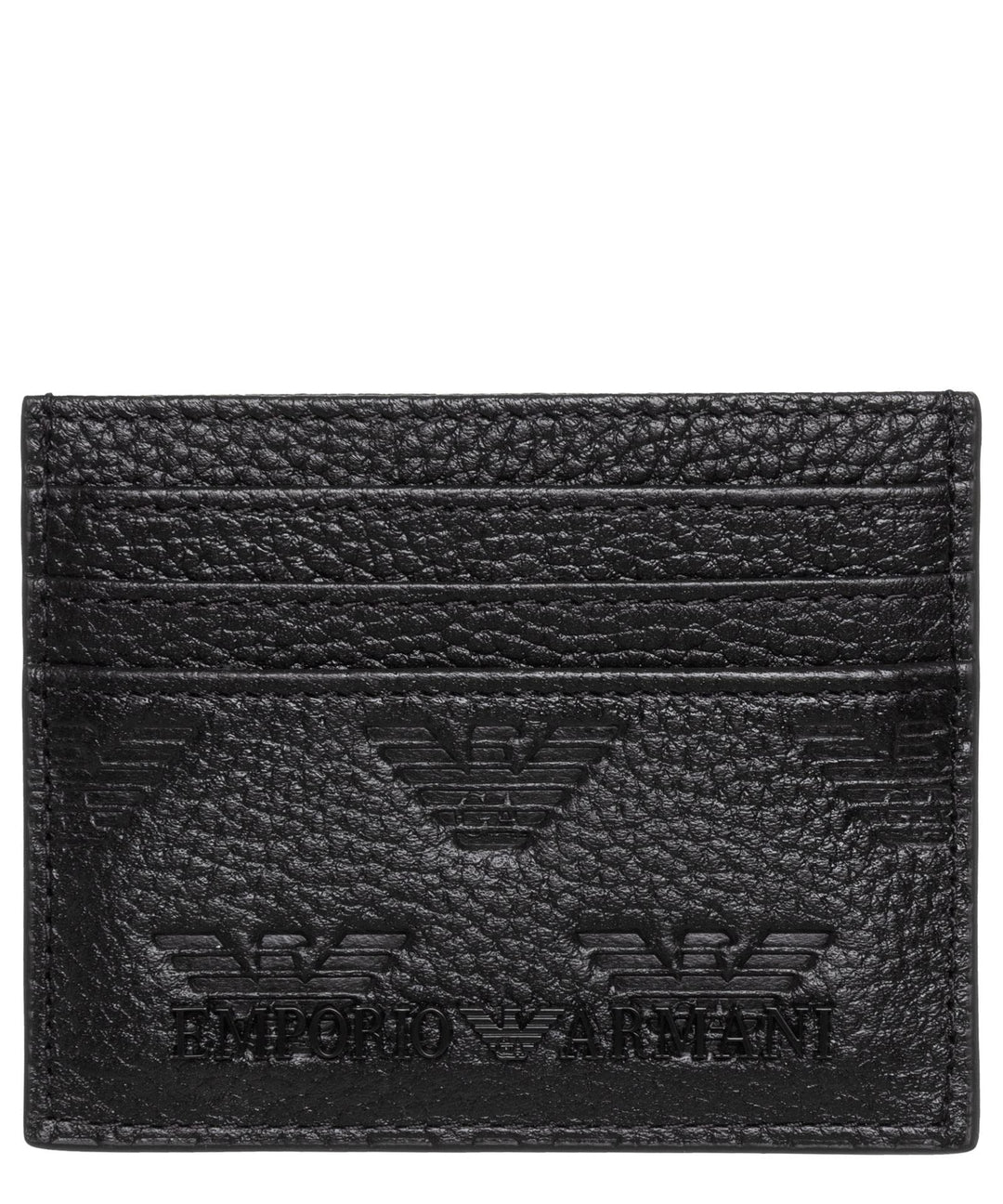 Emporio Armani herren Kreditkartenetui black