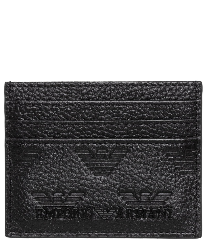 Emporio Armani herren Kreditkartenetui black