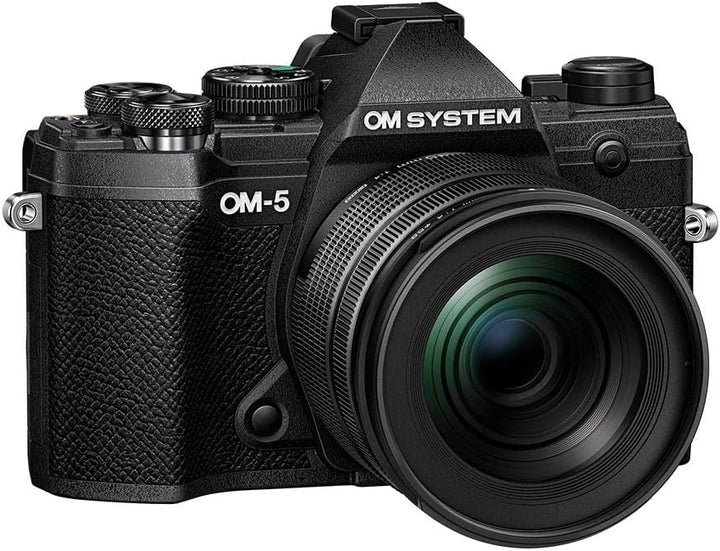 OM SYSTEM OM-5 Micro Four Thirds Systemkamera inkl. M.Zuiko Digital ED 12–45 mm PRO Objektiv, 20 MP