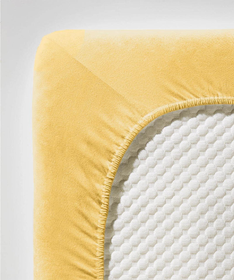 fleuresse Comfort Spannbettlaken (96 % Baumwolle, 4 % Elasthan), mit Rumdumgummizug, Ökotex Standard