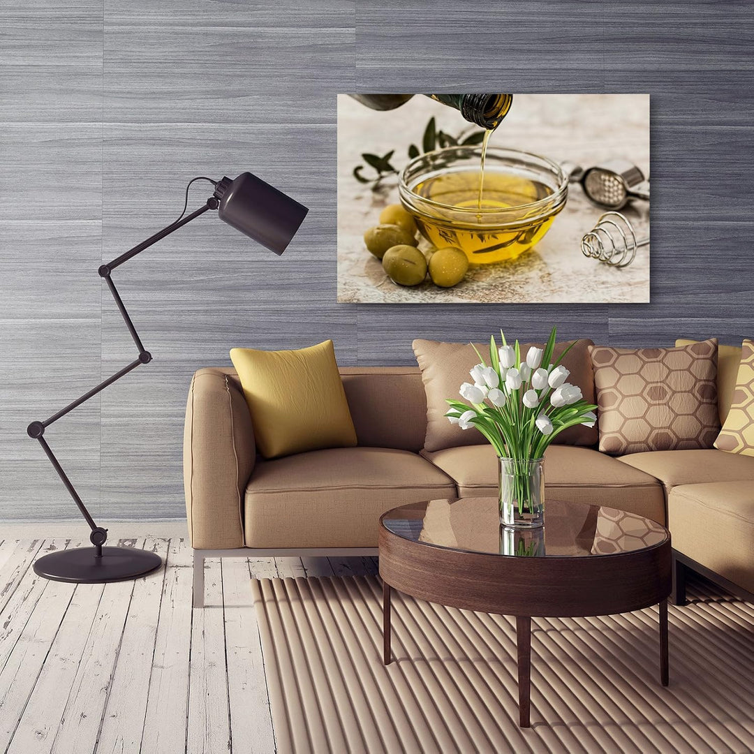 Feeby. Wandbild - 1 Teilig - 30x40 cm, Leinwand Bild Leinwandbilder Bilder Wandbilder Kunstdruck, Ol