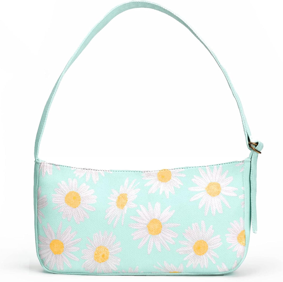 Eco Right Damen Organic Kleine Retro-umhängetasche für Frauen und Mädchen Shoulder Bag Mintgrün, Min